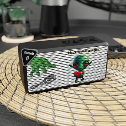 I don't care that your grey - Jabba Bluetooth Speaker (white)
