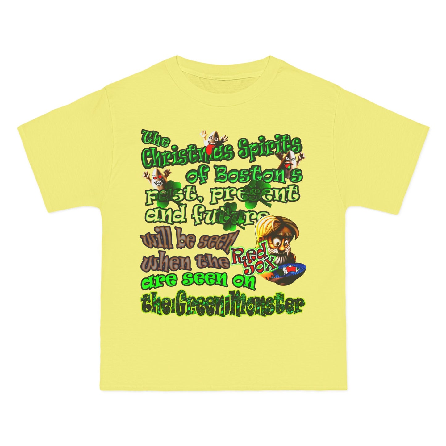 christmas spirits of boston - Beefy-T®  Short-Sleeve T-Shirt