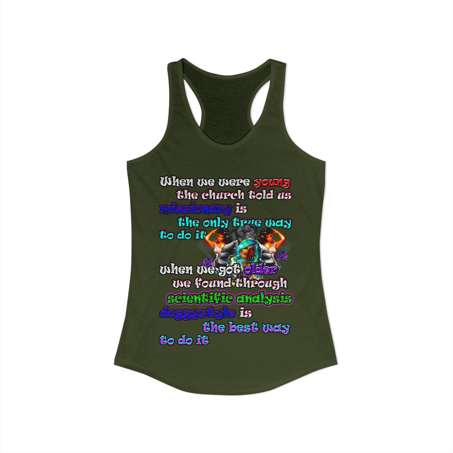 doggystyle - Women's Ideal Racerback Tank