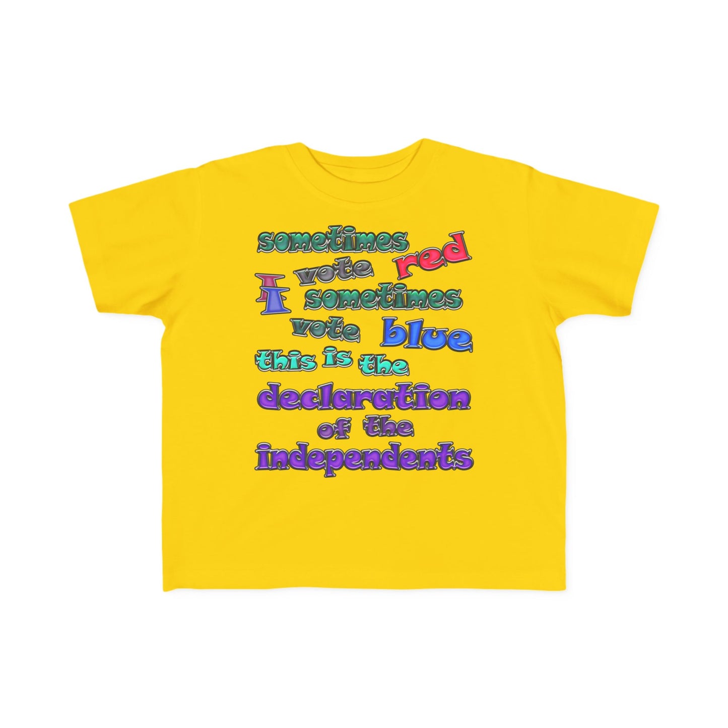 irrelevant - Toddler's Fine Jersey Tee