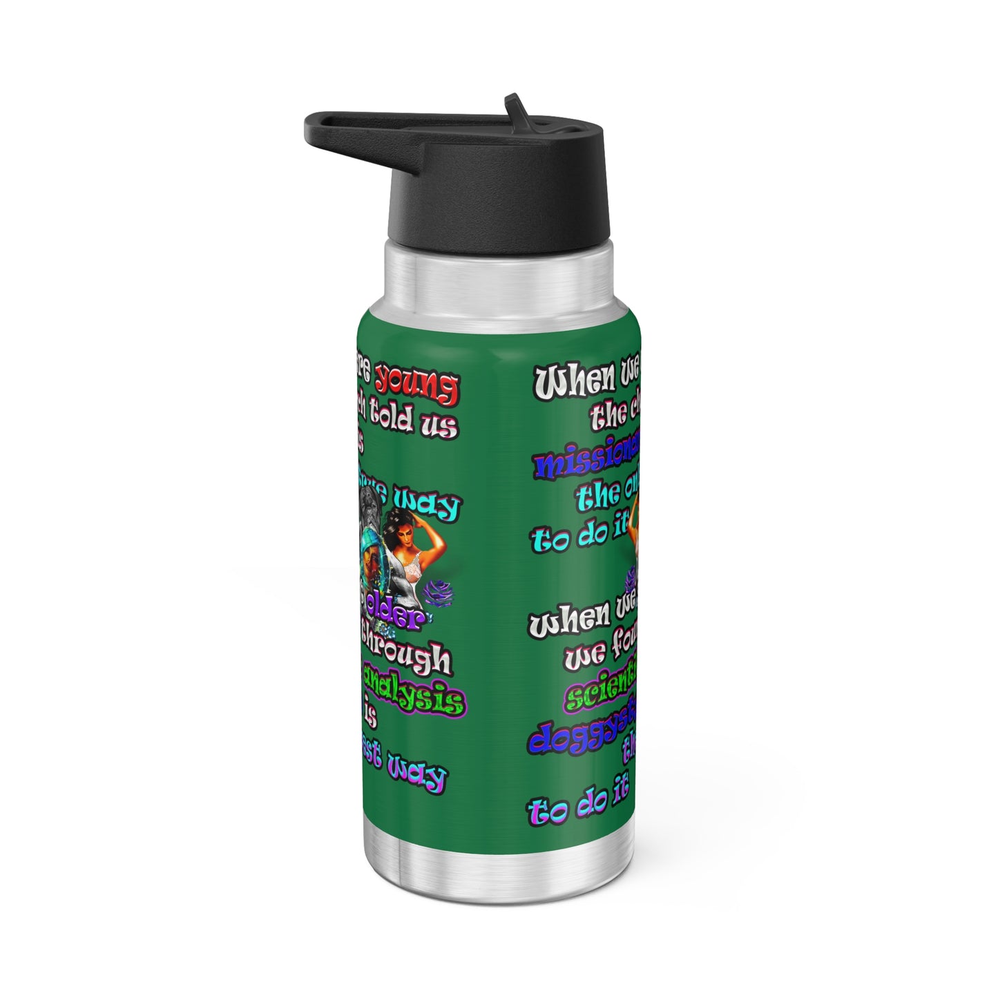 doggystyle - Gator Tumbler, 32oz (dark green)