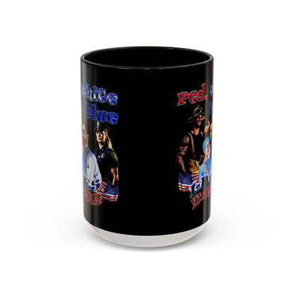 rw&b lives matter - Accent Mug (black)