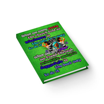 doggystyle - journal-blank (green turf)
