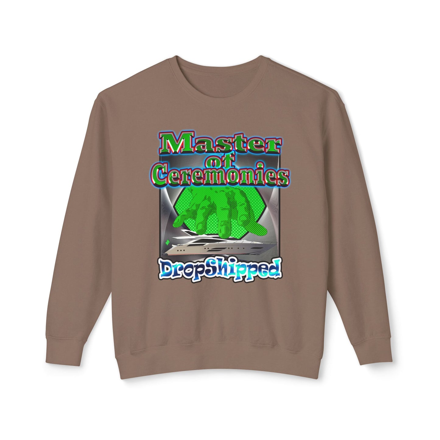 logo - Unisex Lightweight Crewneck Sweatshirt