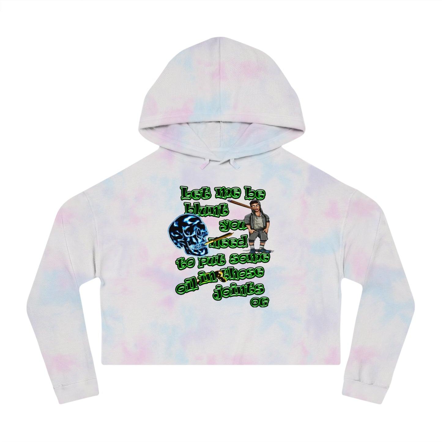 og - Women’s Cropped Hooded Sweatshirt