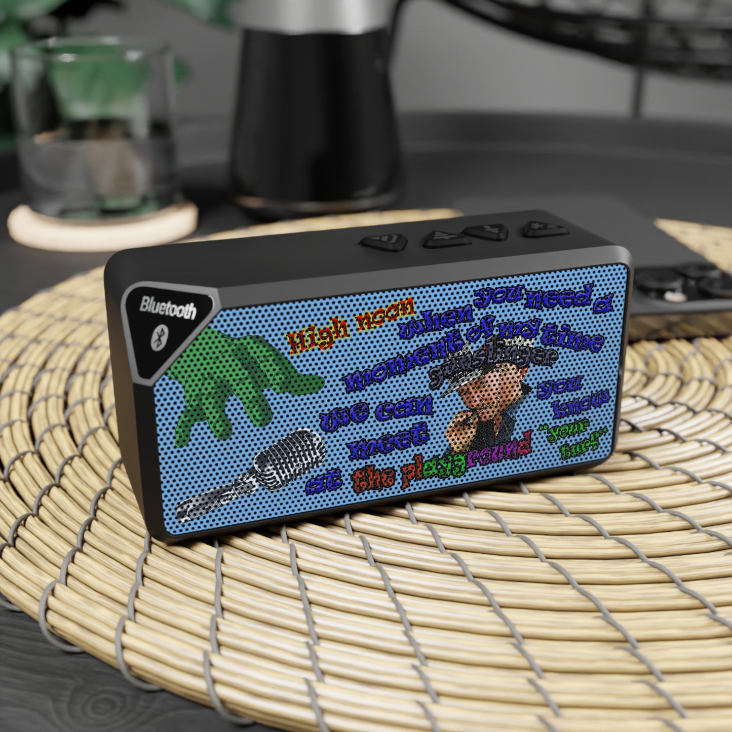 high noon - Jabba Bluetooth Speaker (light blue)