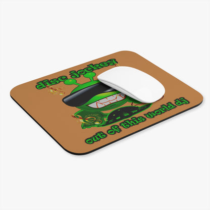 disc jockey - Mouse Pad (Rectangle) (light brown)