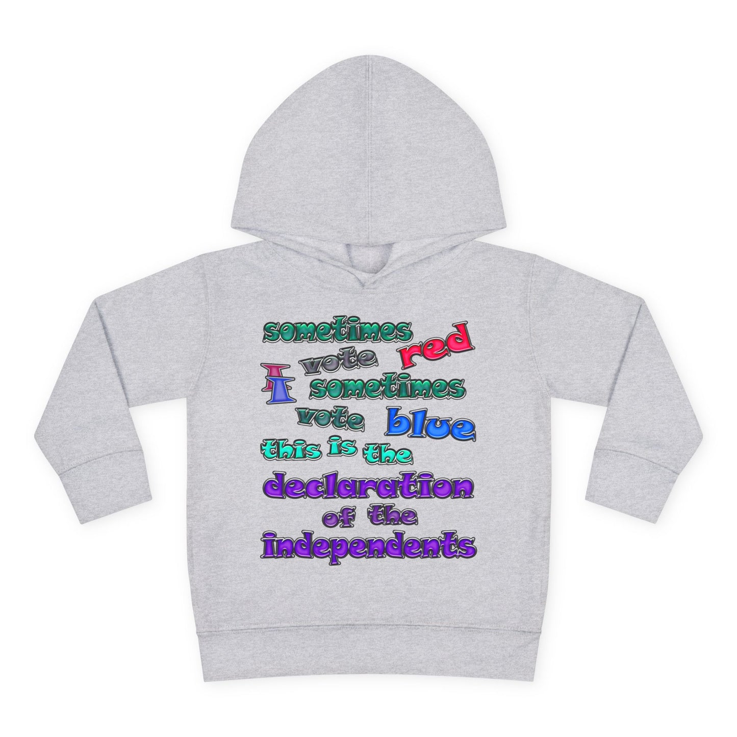 declaration of the independents - Toddler Pullover Fleece Hoodie