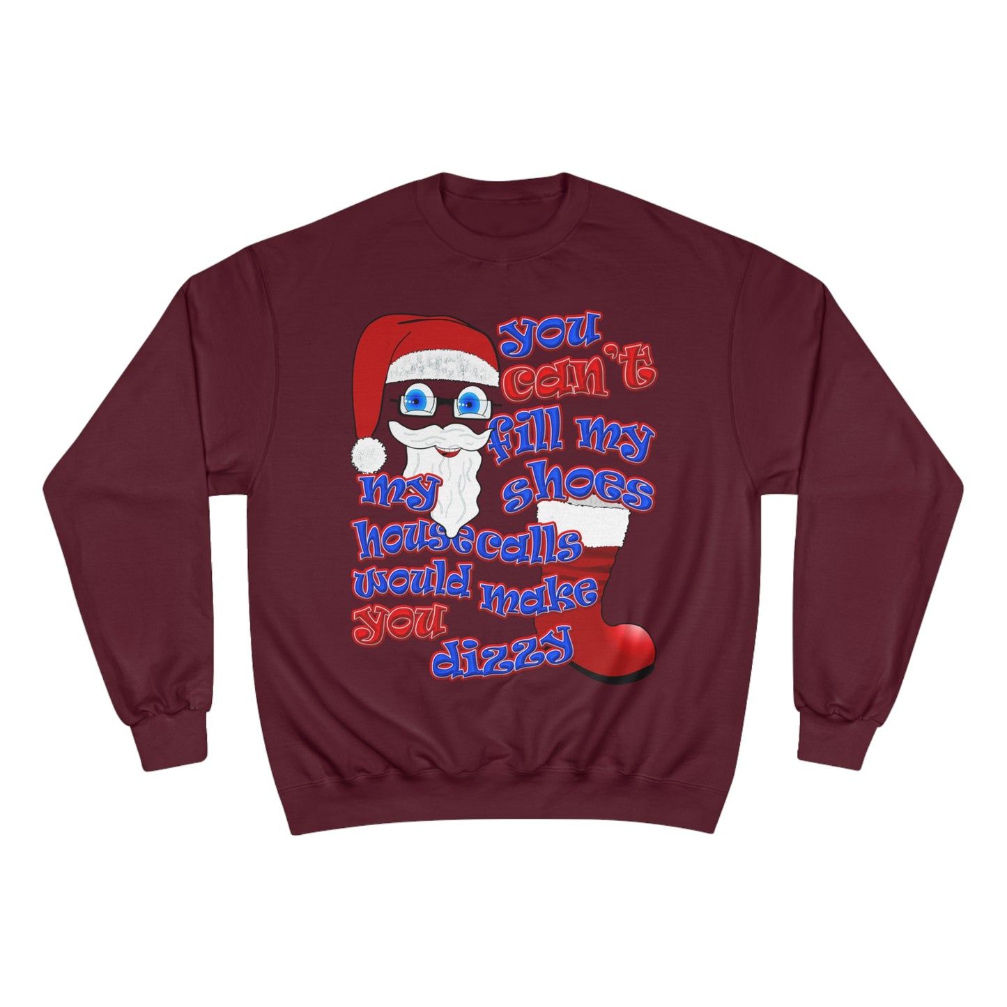 santa's shoes - Champion Sweatshirt
