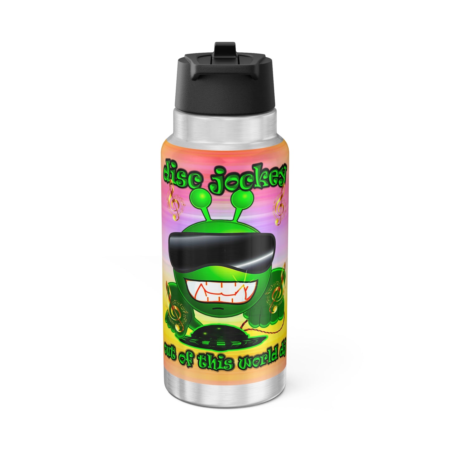 disc jockey - Gator Tumbler, 32oz (color blur)
