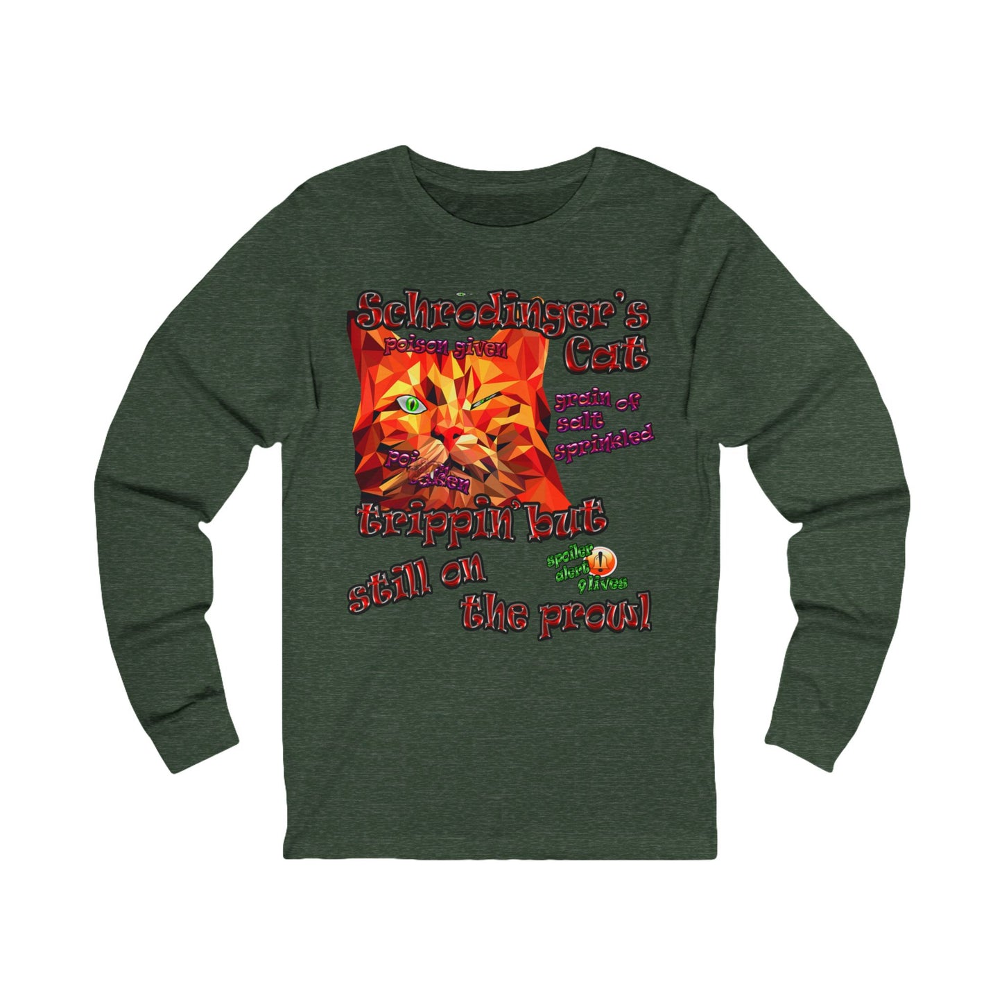 schrodinger's cat - Unisex Jersey Long Sleeve Tee