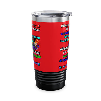 doggystyle - Ringneck Tumbler, 20oz (red)