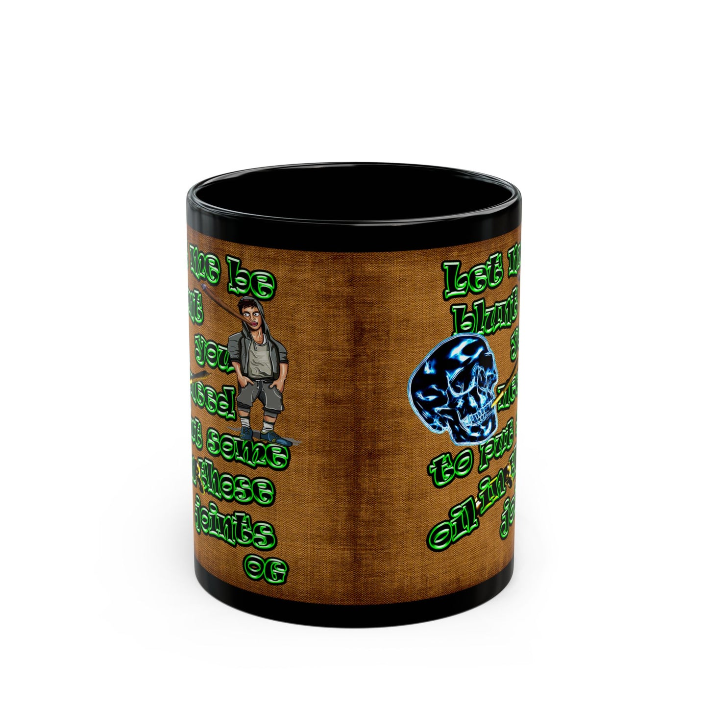 og - Black Mug (brown papyrus)