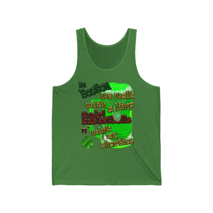 celtics logo - Unisex Jersey Tank