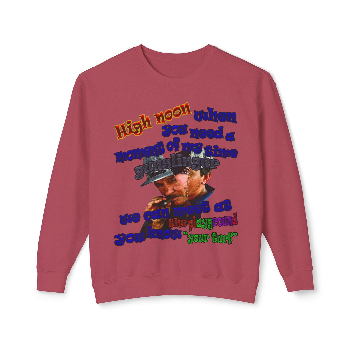 high noon - Unisex Lightweight Crewneck Sweatshirt