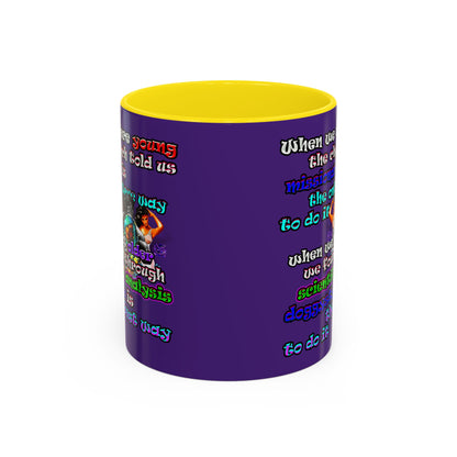 doggystyle - Accent Mug (purple)