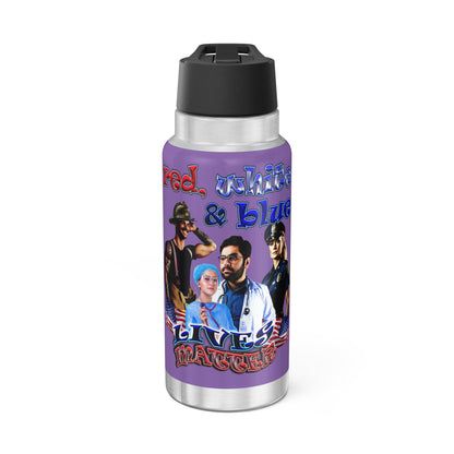rw&b lives matter - Gator Tumbler, 32oz (light purple)