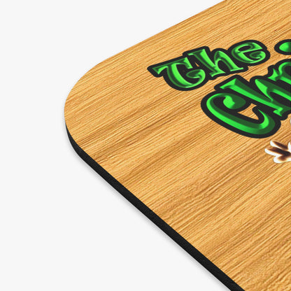 christmas spirits of boston - Mouse Pad (Rectangle) (butterscotch wood finish)