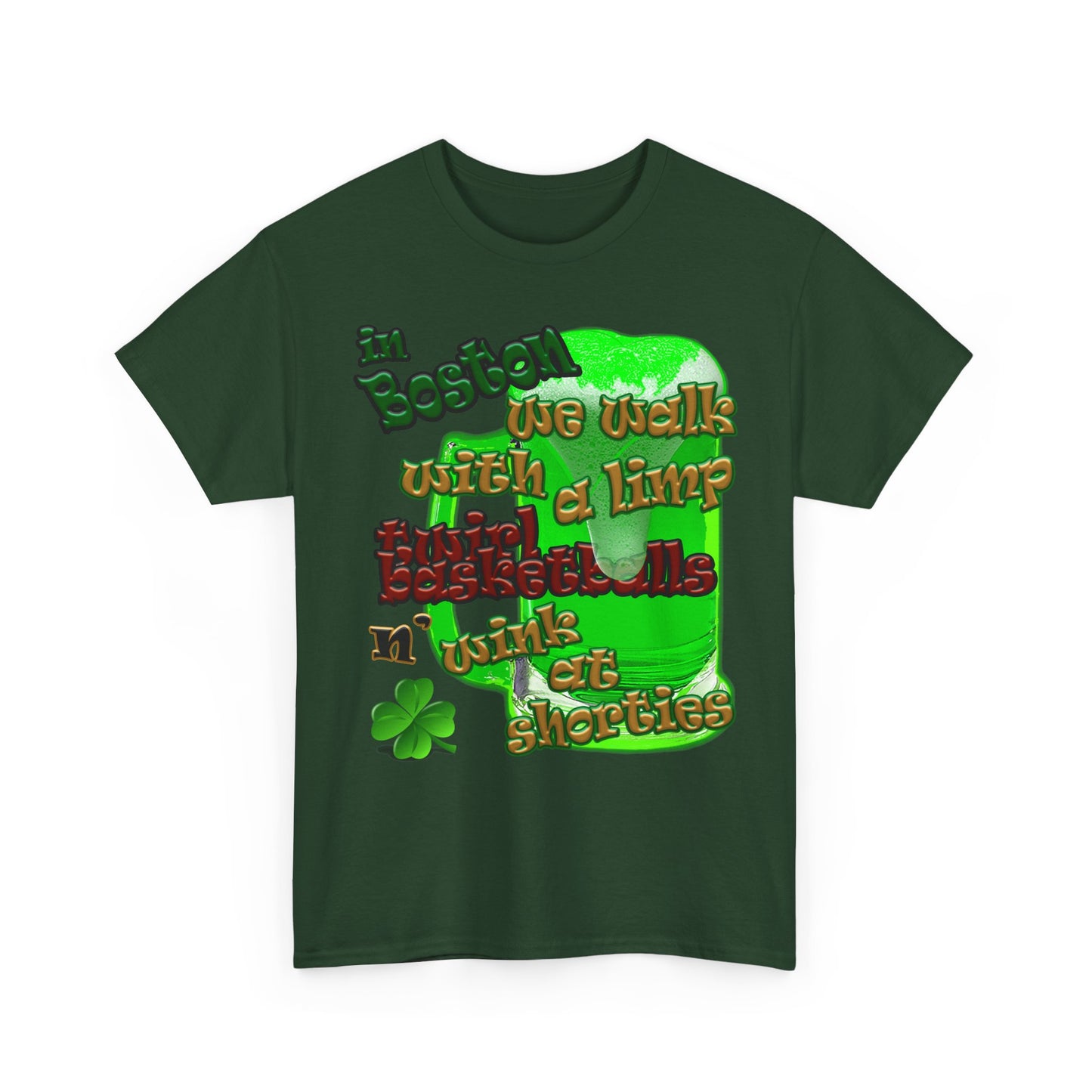 celtics logo - Unisex Heavy Cotton Tee
