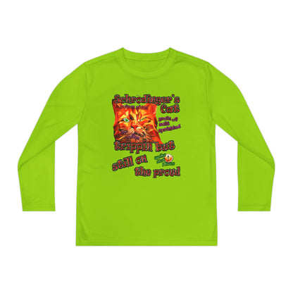 schrodinger's cat - Youth Long Sleeve Competitor Tee