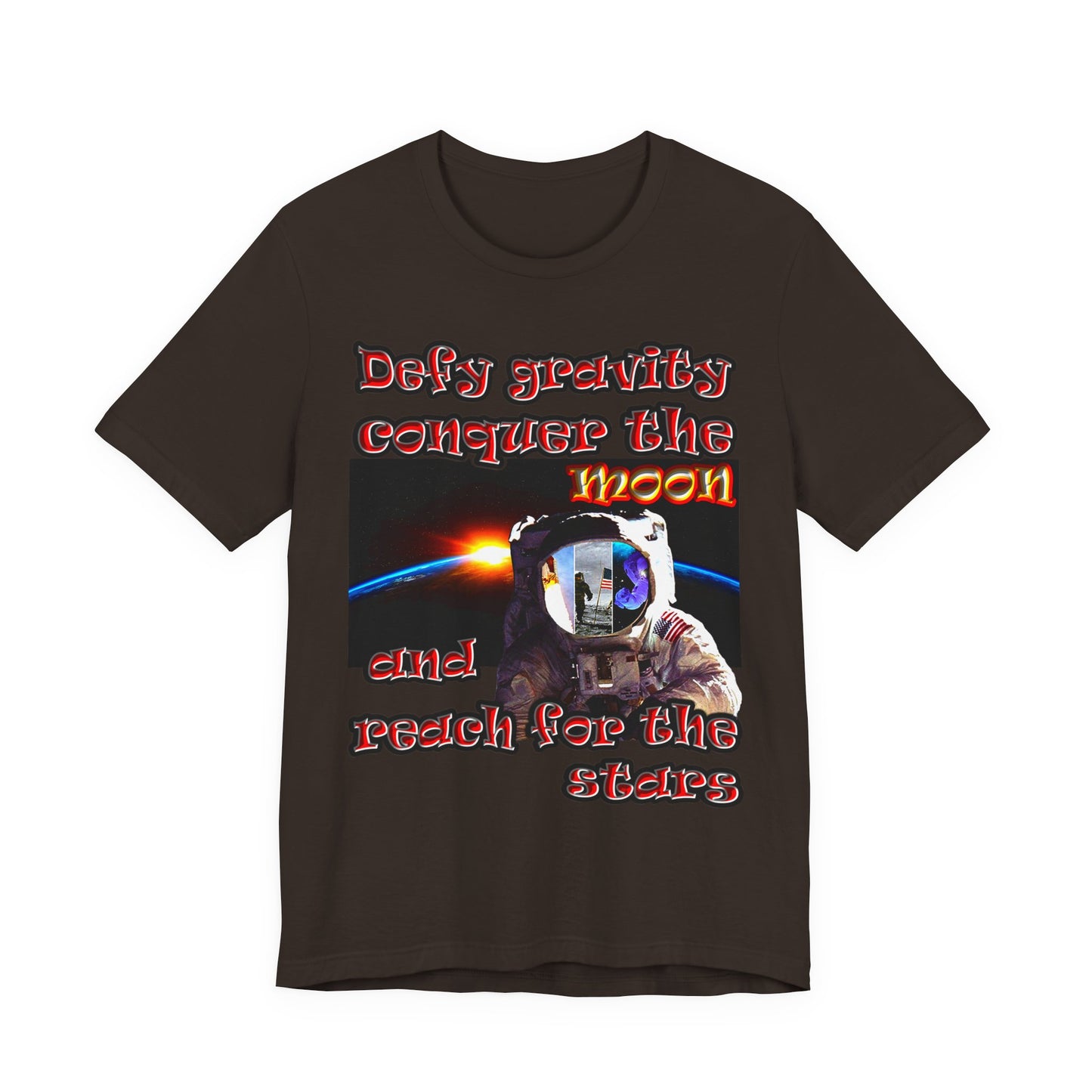 defy conquer reach - Unisex Jersey Short Sleeve Tee