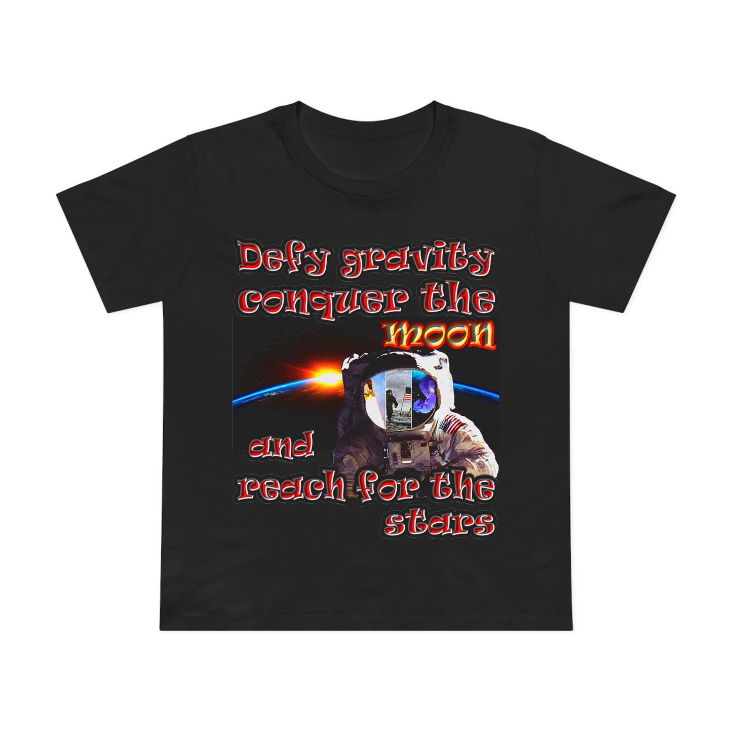 defy conquer reach - Women’s Maple Tee