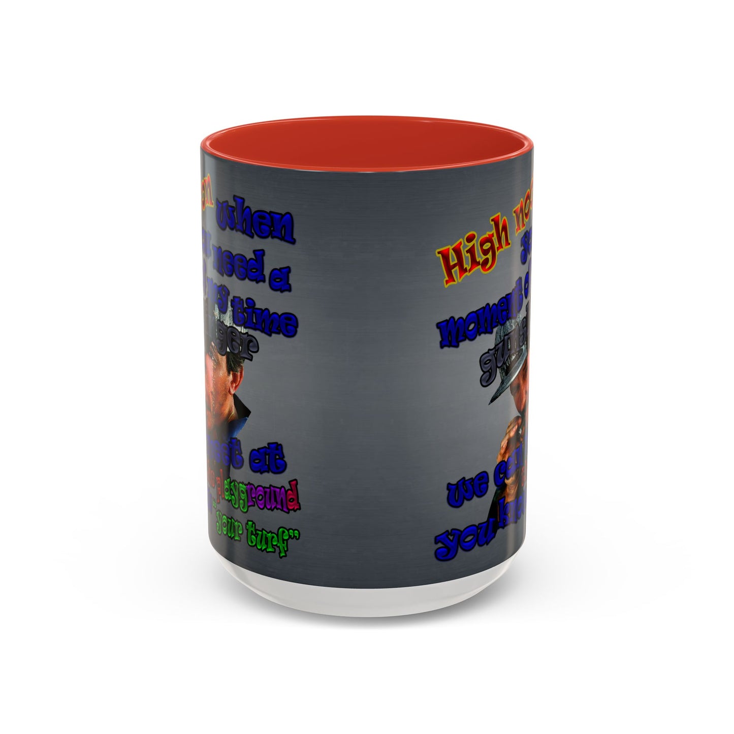 high noon - Accent Mug (grey-light grey)