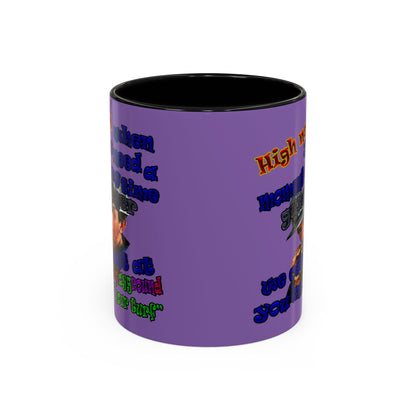 high noon - Accent Mug (light purple)