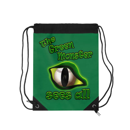 green monster - Drawstring Bag (dark green)