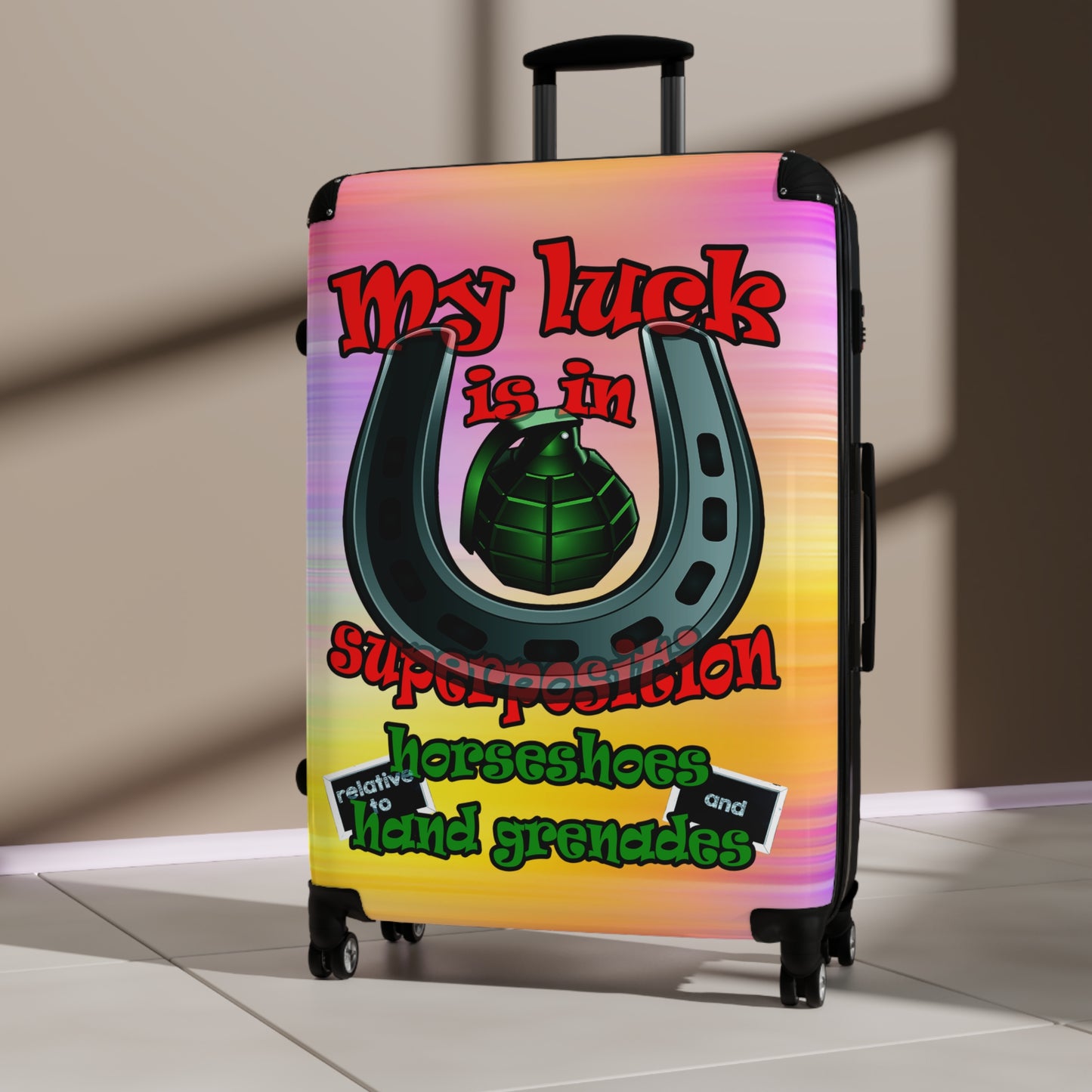 my luck - Suitcase (color blur)