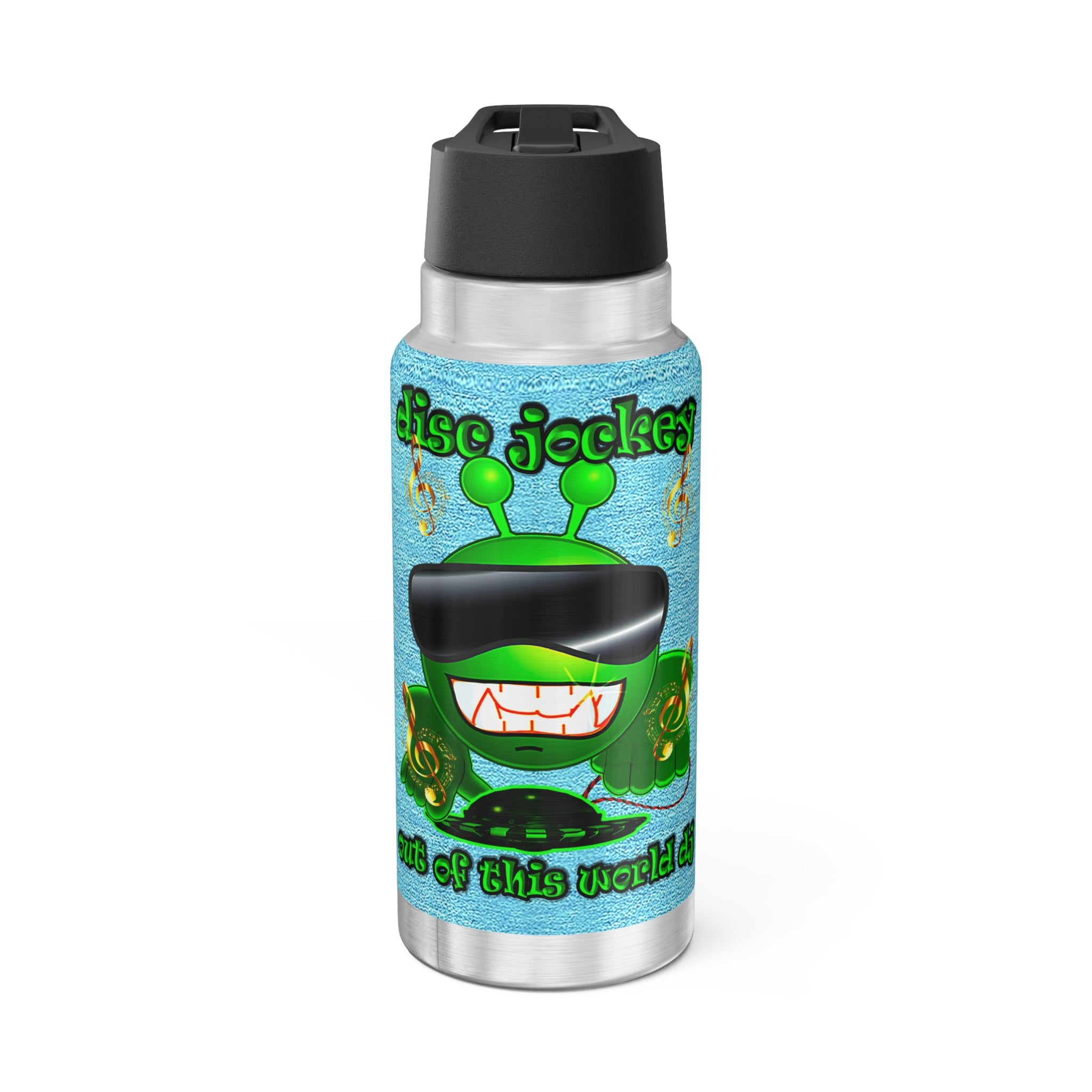 disc jockey - Gator Tumbler, 32oz (faded blue)