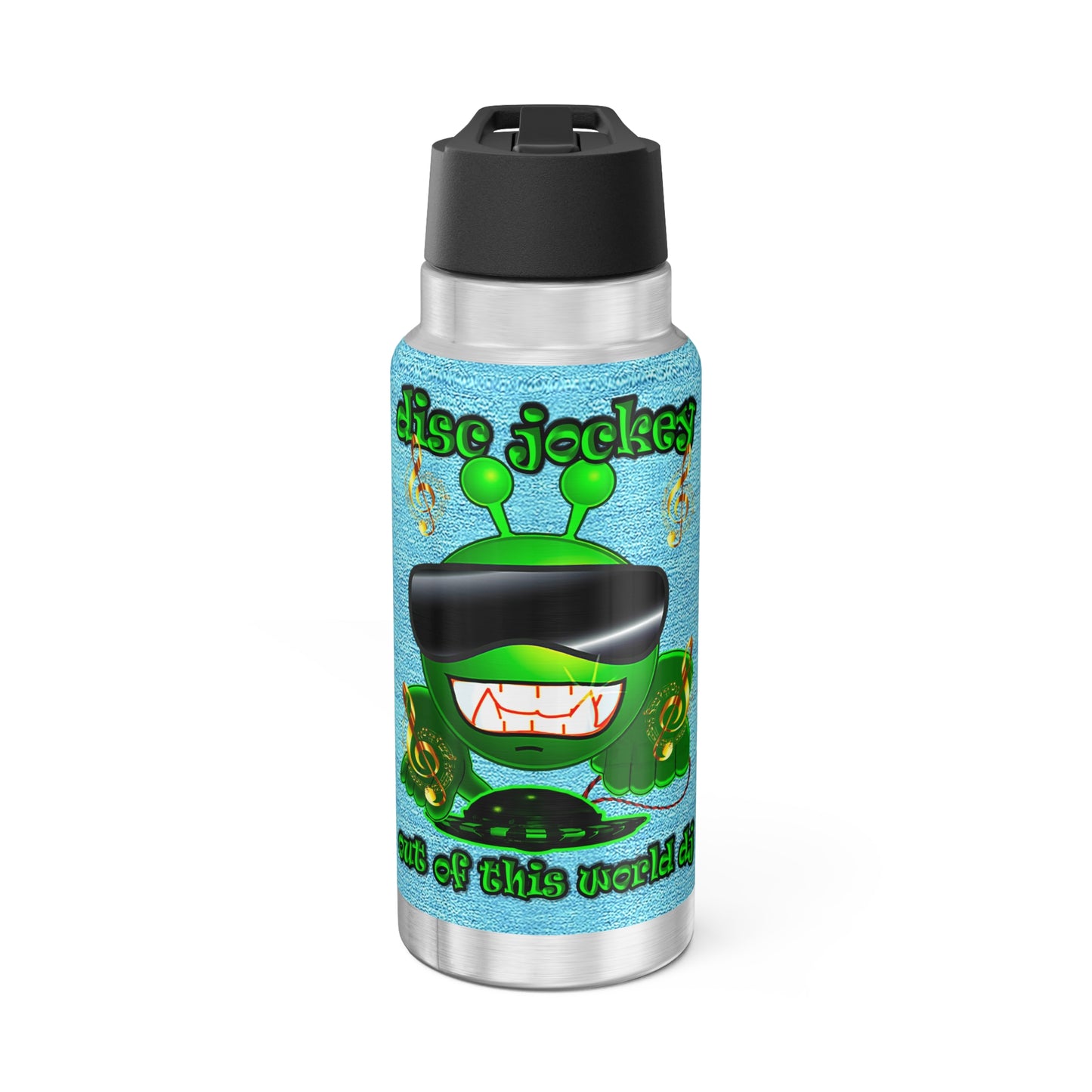 disc jockey - Gator Tumbler, 32oz (faded blue)
