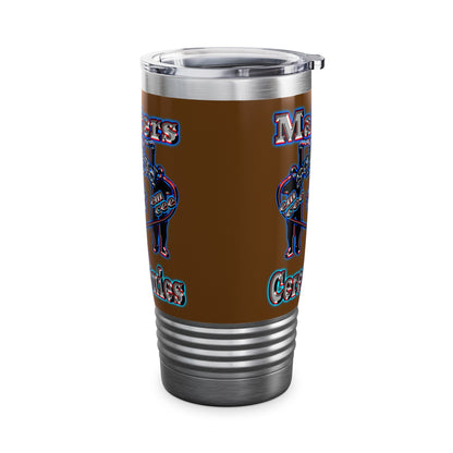 em cee squared - Ringneck Tumbler, 20oz (brown)