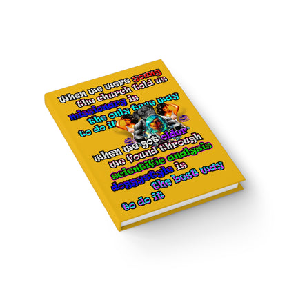 doggystyle - journal-lined (yellow)