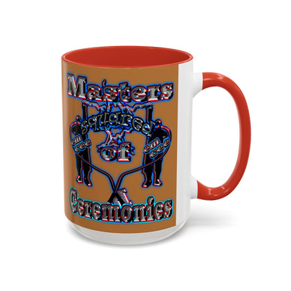 em cee squared - Accent Mug (light brown)