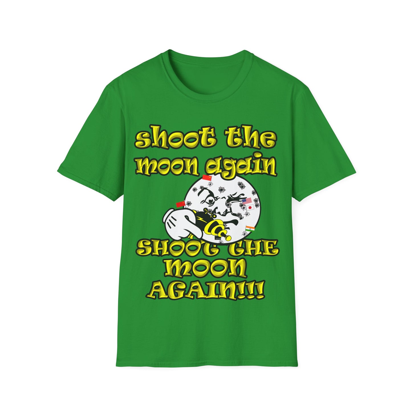 shoot the moon again - Unisex Softstyle T-Shirt