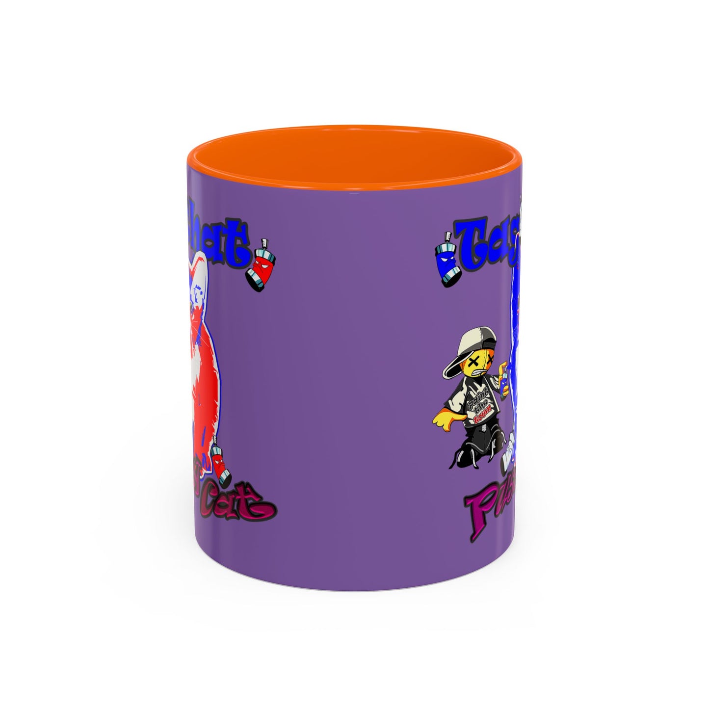 tag that - Accent Mug (light purple)