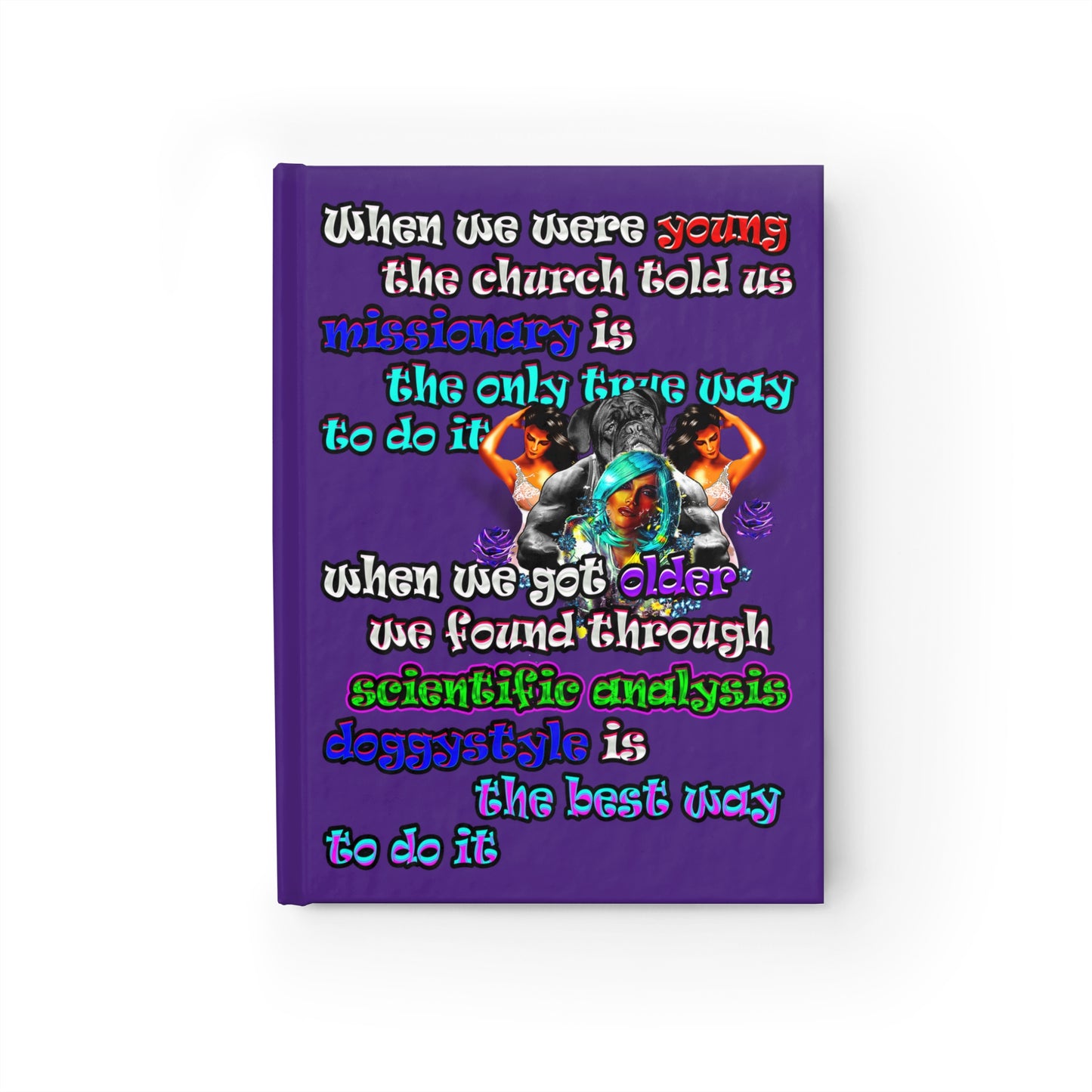doggystyle - journal-lined (purple)