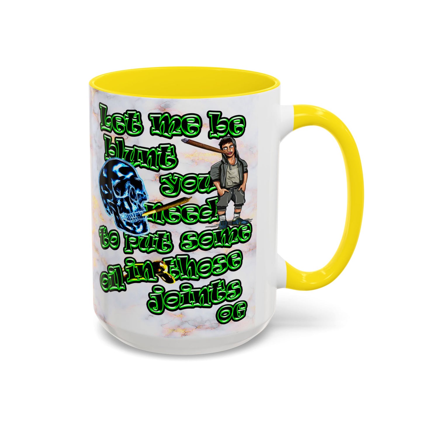 og - Accent Mug (white marble)
