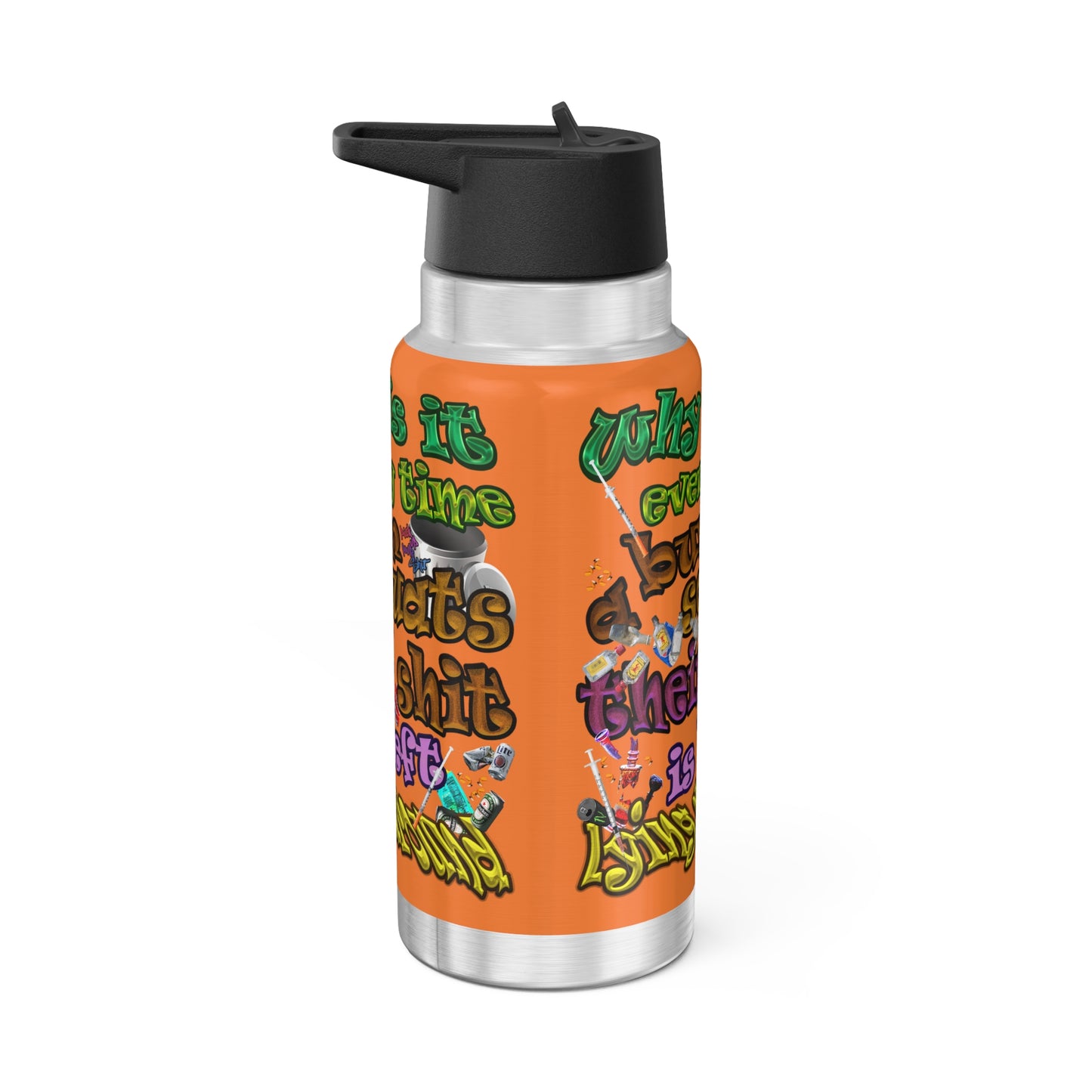 the bum's shit - Gator Tumbler, 32oz (crusta)