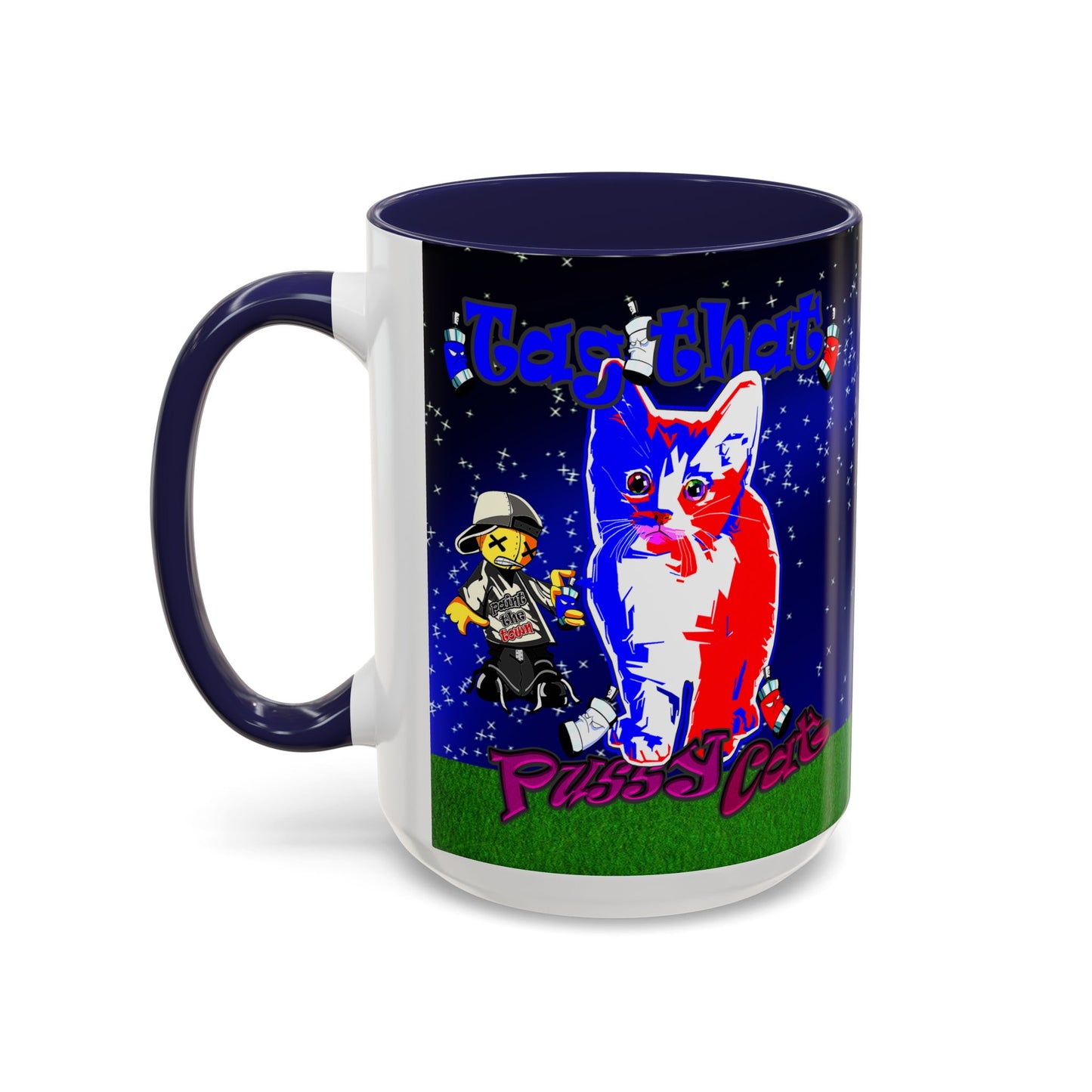 tag that - Accent Mug ('snoops' background)