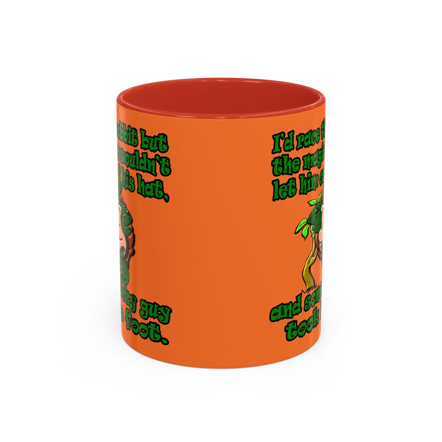 turtle race - Accent Mug (crusta)