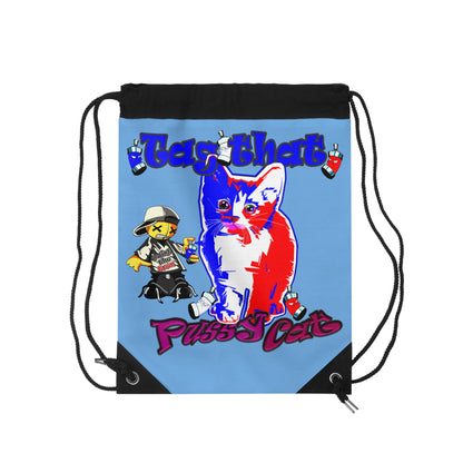tag that - Drawstring Bag (light blue)