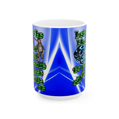 og - White Mug (blue-white wave)