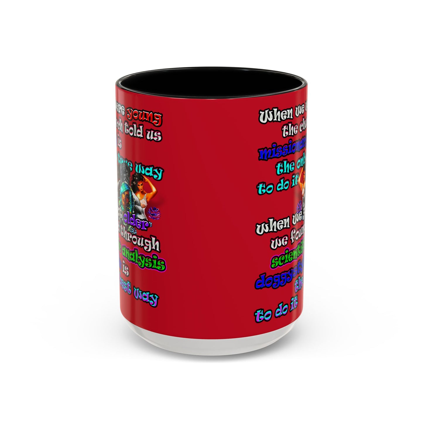 doggystyle - Accent Mug (dark red)