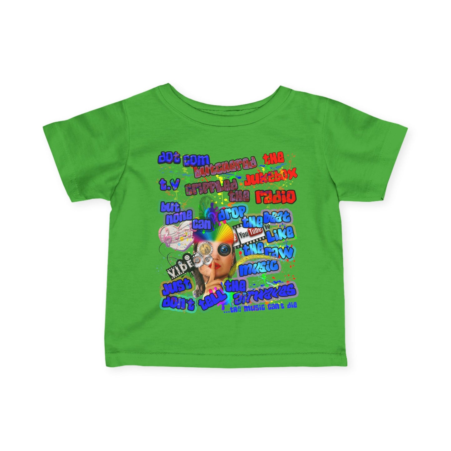 drop the beat - Infant Fine Jersey Tee