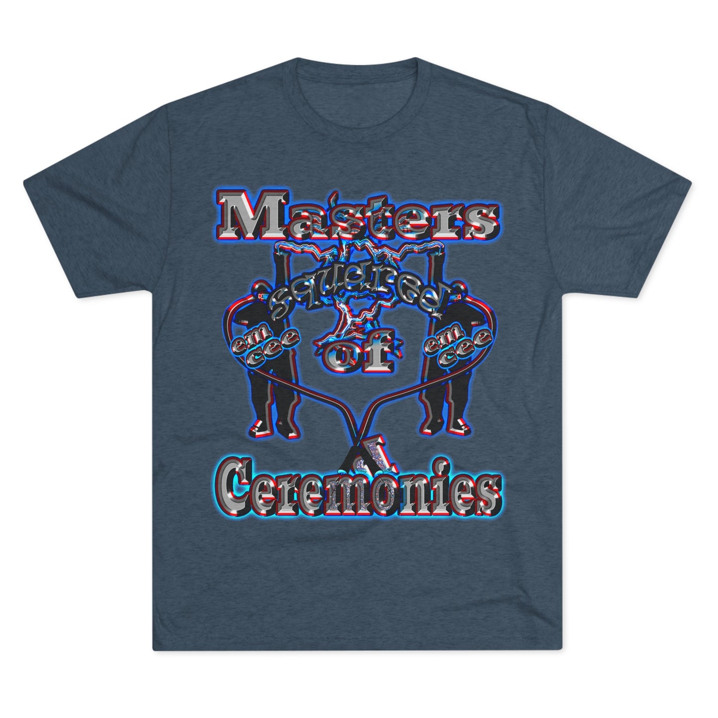 em cee squared - Unisex Tri-Blend Crew Tee