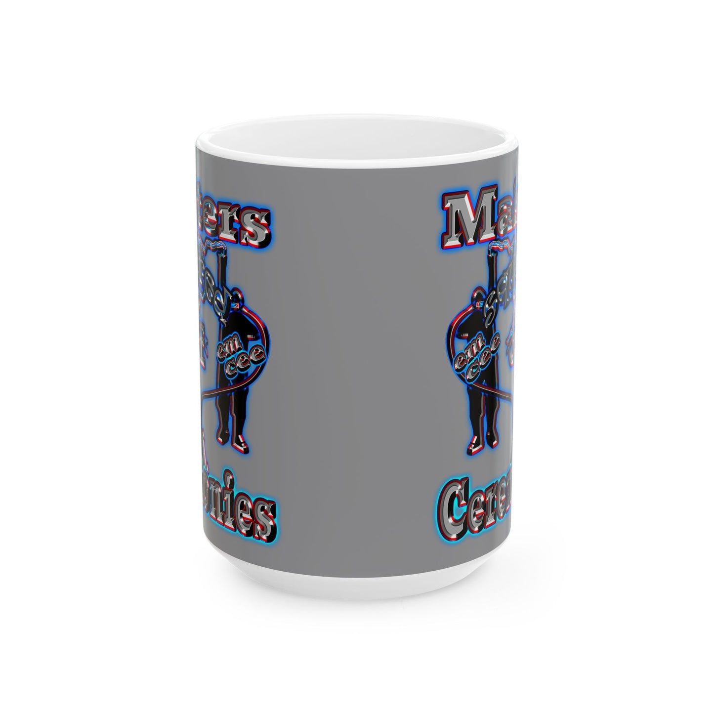 em cee squared - White Mug (grey)