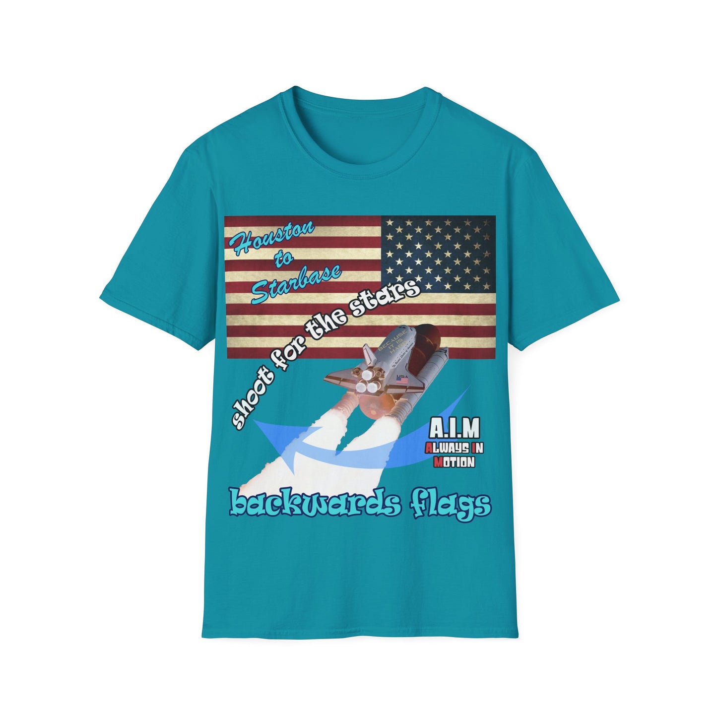 shoot for the stars - Unisex Softstyle T-Shirt