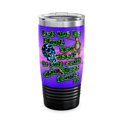 og - Ringneck Tumbler, 20oz (purple-pink wave)
